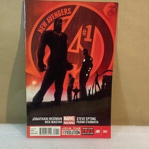 Marvel New Avengers #1 with Red and Black Cover